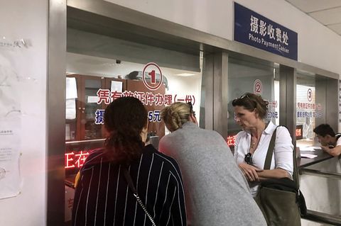 Führerscheinprüfung China
