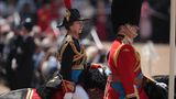 Auch Prinzessin Anne, die einzige Tochter von Königin Elizabeth II., begleitete die Parade hoch zu Ross.