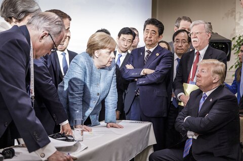 Das Symbolbild des G7-Gipfels