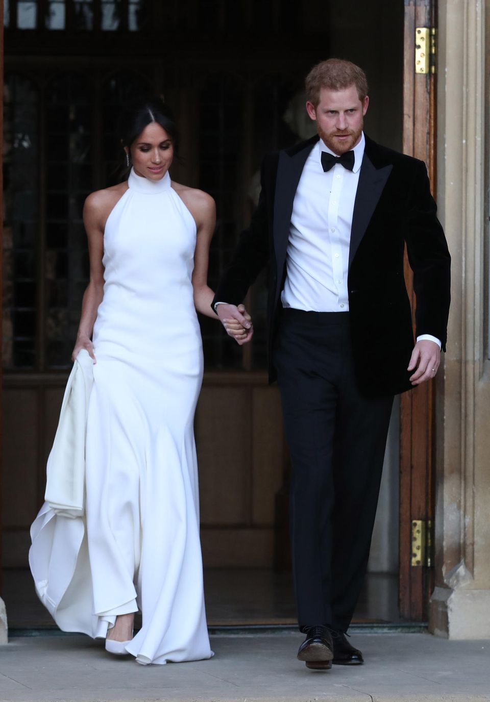 Zur Party nach der Hochzeit trug Meghan Markle ein Kleid von Stella McCartney