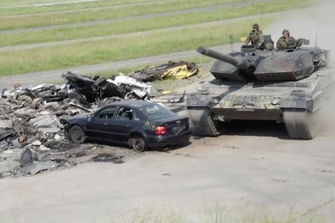 Für Deutschland geht der Leopard 2A6 bei der Strong Europe Tank Challenge an den Start.
