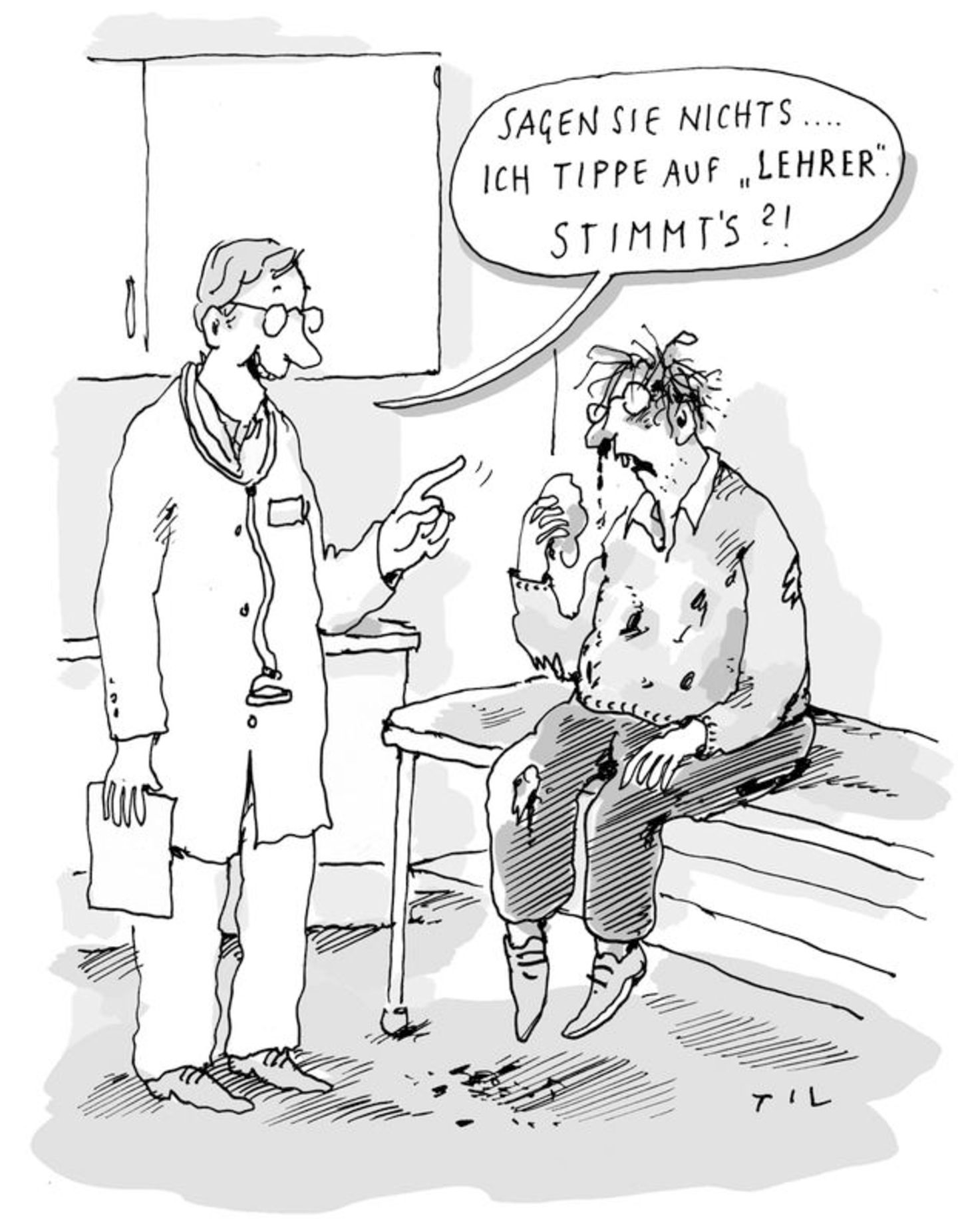 Cartoons von Til Mette: Haben Sie auch solche Freunde?