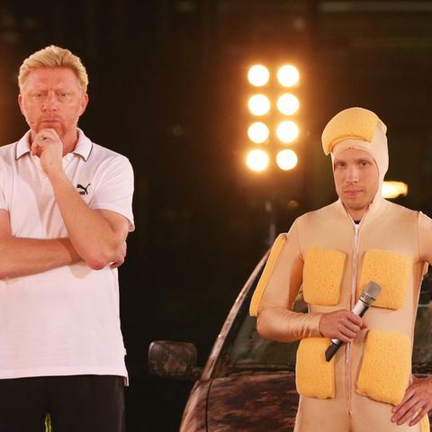Boris Becker und Oliver Pocher