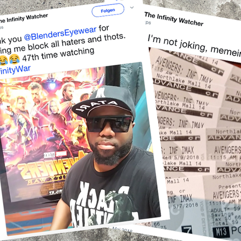 USA: Dieser Fan guckte "The Avengers: Infinity War" bereits 48 Mal