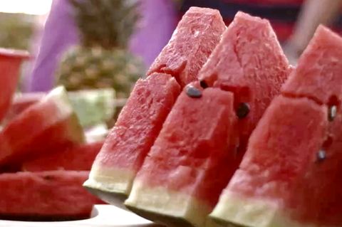 Wassermelone mit Kernen