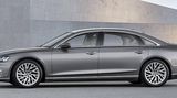 Audi A8 50 TDI Quattro - die normale Version ist nur 5,17 Meter lang. Hier die Variante mit langem Radstand und 5,30 Metern Läng