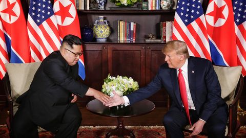 historische Trump-Kim-Treffen im Minutenprotokoll