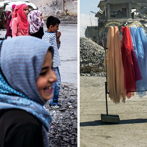 Raqqa liegt in Trümmern. Wie finden die Menschen wieder in den Alltag?