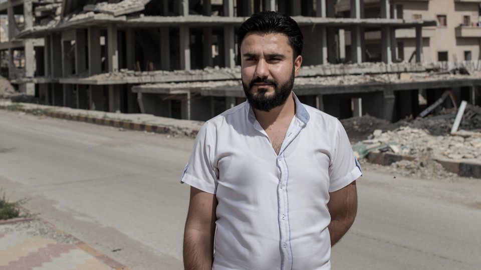 Syrienkrieg: Ahmad Ibrahim, 29, Bürgermeister von Raqqa Ahmad Ibrahim, 29, Bürgermeister von Raqqa