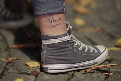 Anschläge in Norwegen: Sofie hat sich ihr Tattoo im August stechen lassen. Einen Monat nach dem Tag, über den sie noch nicht sprechen kann.