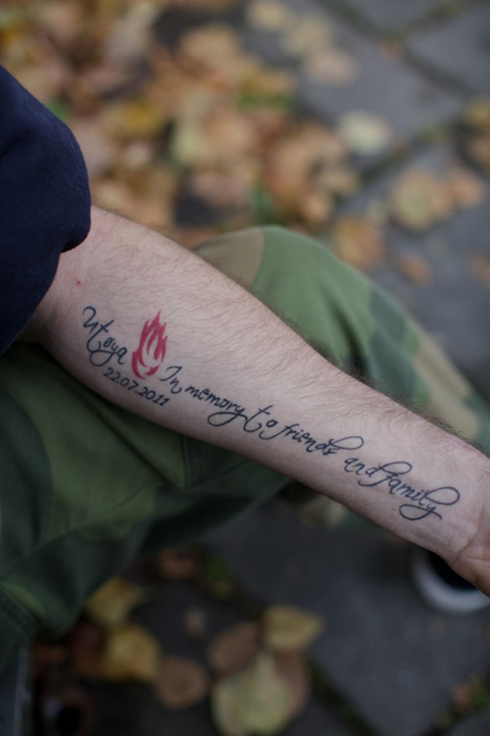 Anschläge in Norwegen: Unter der Haut: Die Tattoos der Überlebenden von Utøya und ihre Geschichten