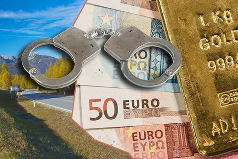 Bei dem Überfall erbeuteten die Täter fast eine Million Euro – in bar und in Gold (Symbolbild)