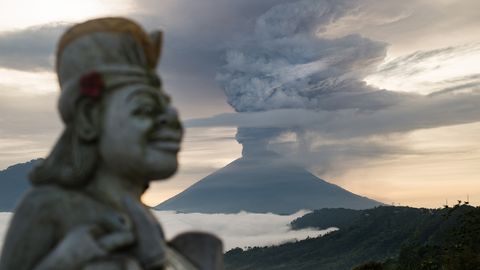Vulkan Agung auf Bali