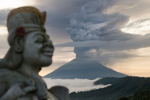 Vulkan Agung auf Bali
