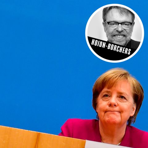 Berlin hoch 3 - Horst Seehofer versus Angela Merkel