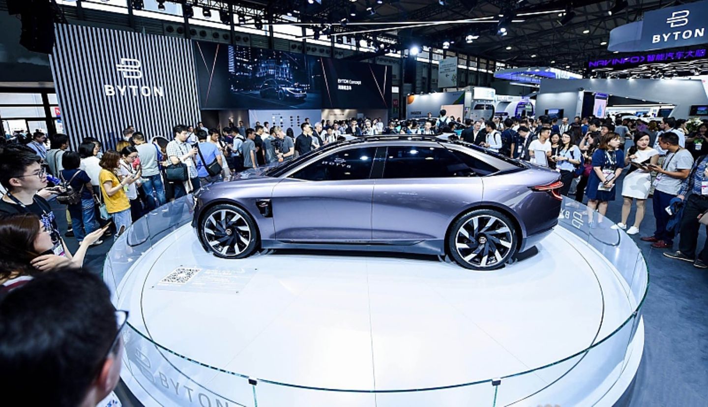 Bytons Studie K-Byte wurde auf der CES Asia 2018 umlagert