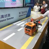 Die für das autonome Fahren nötige Umfeld-Sensorik war auf der CES Asia 2018 gefragt