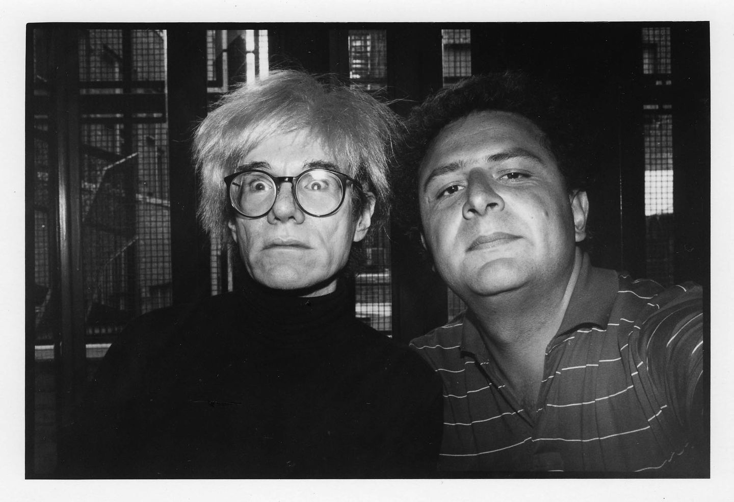 Andy Warhol schien 1986 sehr überrascht, als Jean Pigozzi ihn fotografierte