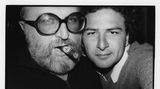 Jean Pigozzi (r.) gemeinsam mit Regisseur Sergio Leone im Jahr 1978