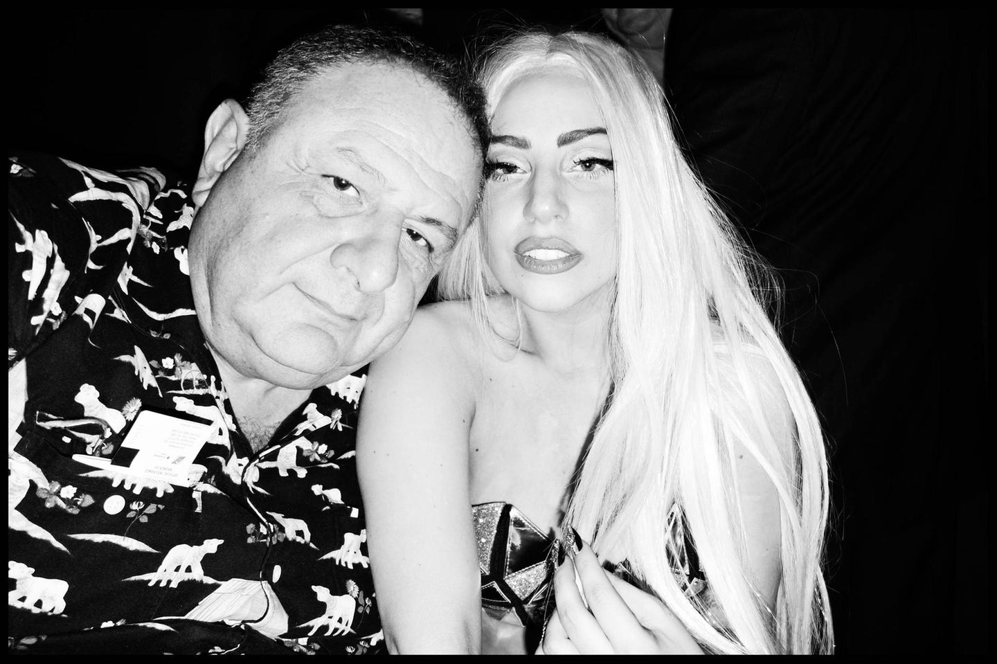 Jean Pigozzi und Lady Gaga im Jahr 2012