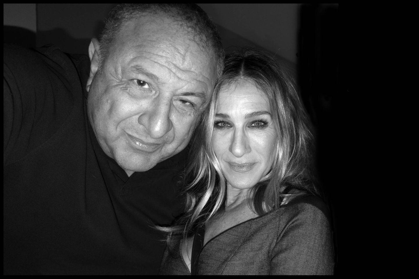 Dieses Foto von Jean Pigozzi und Schauspielerin Sarah Jessica Parker entstand 2016