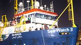 Die "Sea-Watch 3" läuft von Malta zu ihrer sechsten Mission aus. Allein am 25. Mai nahm sie 462 Migranten an Bord.