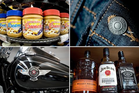 Erdnuss-Butter, Jeans, Motorräder, Whiskey - Kandidaten für Gegenzölle im Handelsstreit der EU mit den USA