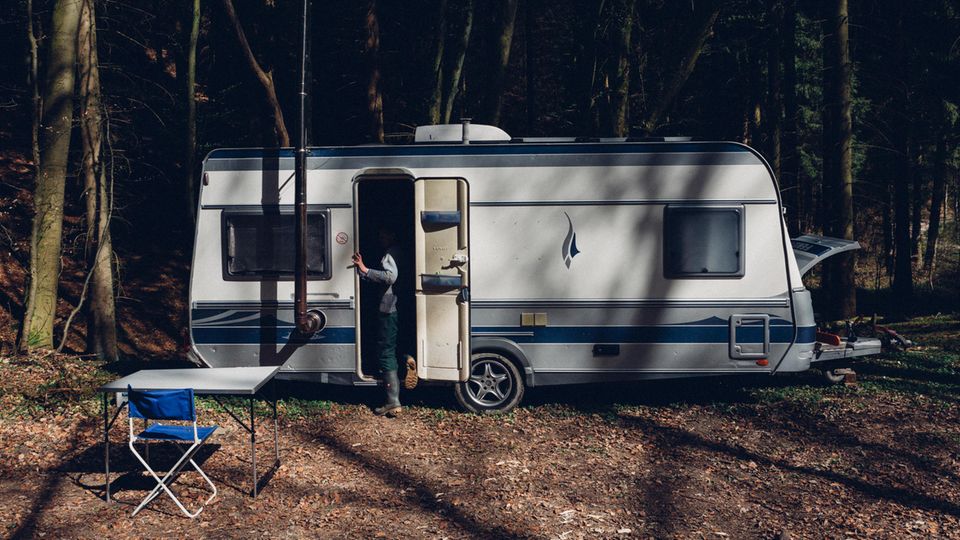 Elektrosensible Der Wohnwagen ist seit 15 Jahren sein Zuhause