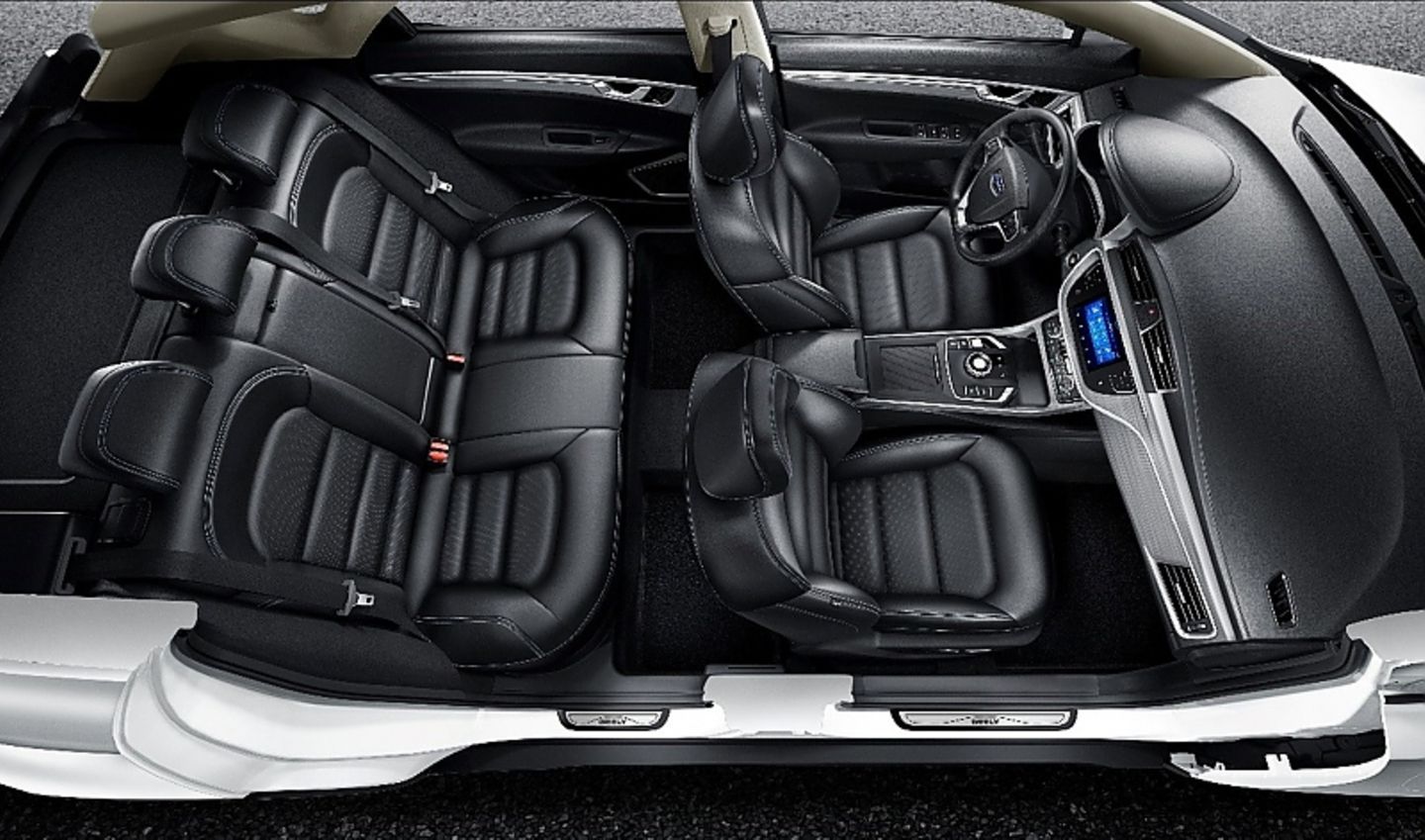 Geely Emgrand GSE 2018 - Platz für bis zu fünf Personen
