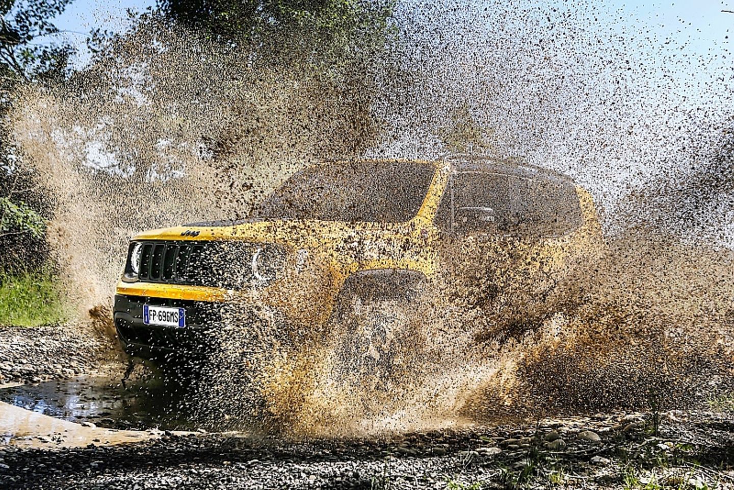 Der Jeep Renegade Trailhawk 2018 ist durchaus tauglich fürs Gelände