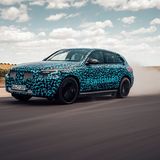Knapp 200 Mercedes EQ C Prototyp werden getestet