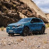 Der Mercedes EQ C ist nicht ganz so hochbeinig, wie ein klassisches SUV