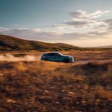 Der Mercedes EQ C Prototyp reißt einige Kilometer runter