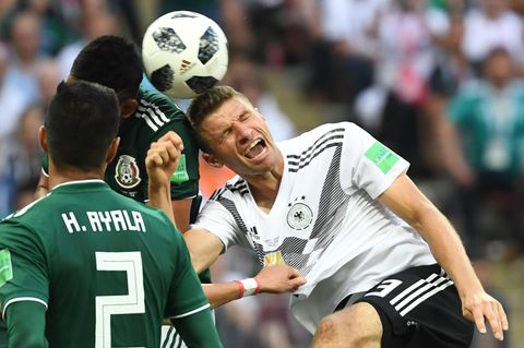 Thomas Müller war im Spiel gegen Mexiko kaum zu sehen