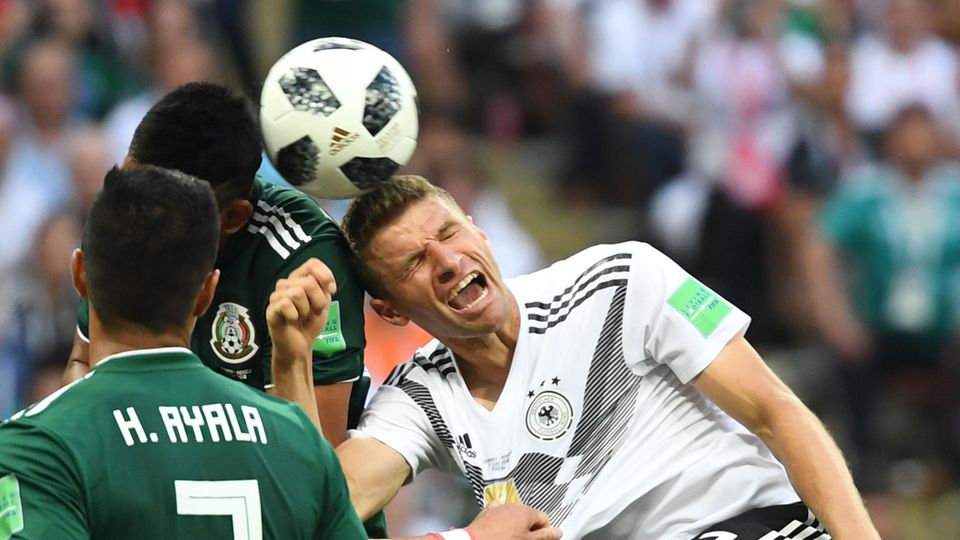 Thomas Müller war im Spiel gegen Mexiko kaum zu sehen