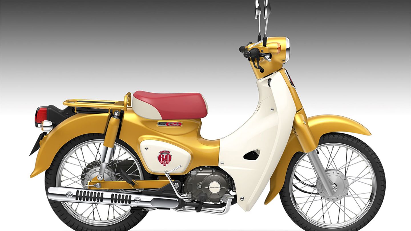 Honda 50 Super Cub Metall Schild Vintage Japanische Motorrad/Mopeds 60er 