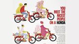 Das Moped für die netten Leute - so wurde die Super Cup in den USA zum Erfolg.