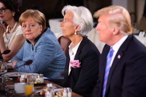 Donald Trump  Angela Merkel