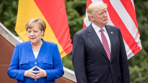 Donald Trump vs. Angela Merkel