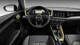 Das animierte Cockpit des Audi A1 Modelljahr 2019
