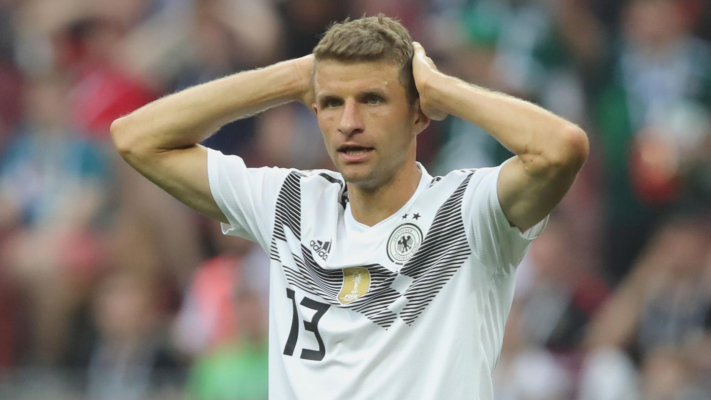 Thomas Müller im Spiel gegen Mexiko
