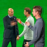 Glückwunsch an den Sieger: Real Madrids Coach Zidane trat nach dem dritten Champions-League-Titel in Folge zurück.