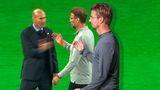 Glückwunsch an den Sieger: Real Madrids Coach Zidane trat nach dem dritten Champions-League-Titel in Folge zurück.