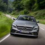 Mercedes C 300d 4matic - auch die Front wurde kaum verändert