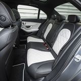Mercedes C 300d 4matic - mäßiges Platzangebot im Fond