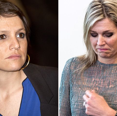 Königin Máxima der Niederlande (r.) trauert um ihre Schwester Inés