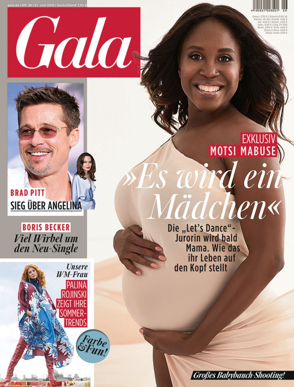 Das komplette Interview mit Motsi Mabuse lesen Sie in der aktuellen Gala