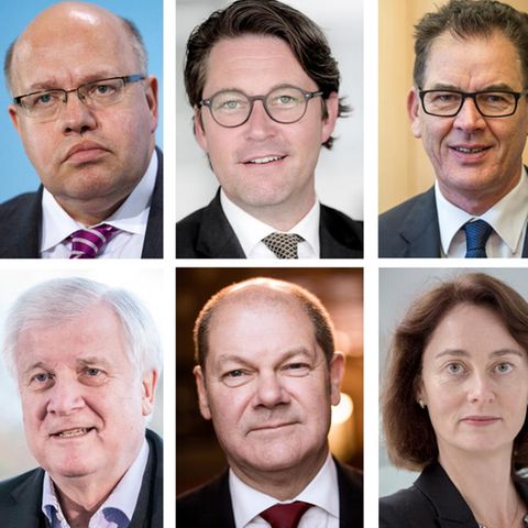 100 Tage GroKo: So hat sich Merkels Mannschaft bisher geschlagen: Die Bundesminister in der Einzelkritik