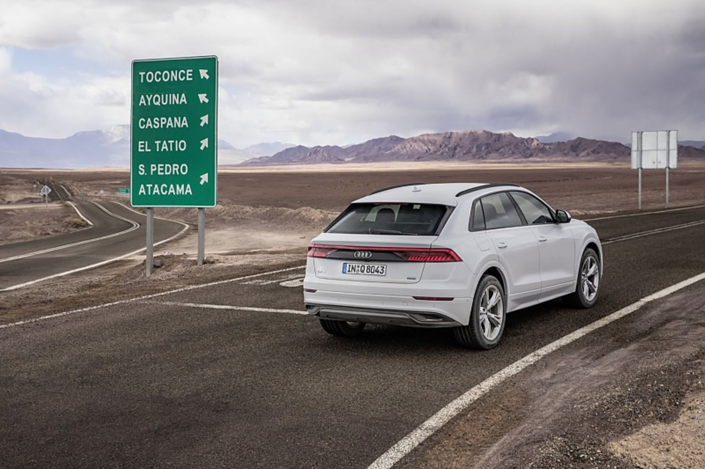 Audi Q8 55 TFSI Quattro - unterwegs in der Atacama-Wüste