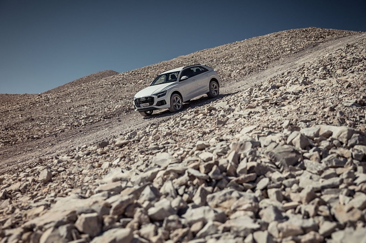 Audi Q8 55 TFSI Quattro - obligatorisch mit Allradantrieb und Achtgang-Automatik